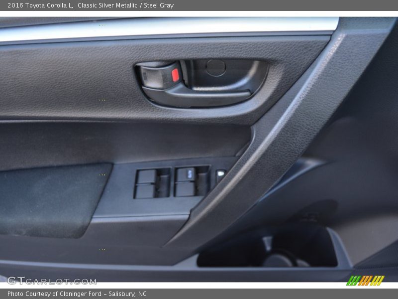 Classic Silver Metallic / Steel Gray 2016 Toyota Corolla L