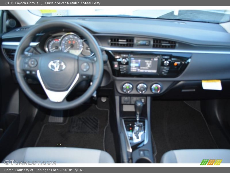 Classic Silver Metallic / Steel Gray 2016 Toyota Corolla L
