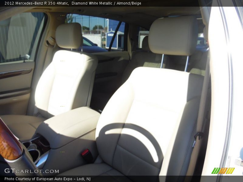 Diamond White Metallic / Almond/Beige 2012 Mercedes-Benz R 350 4Matic