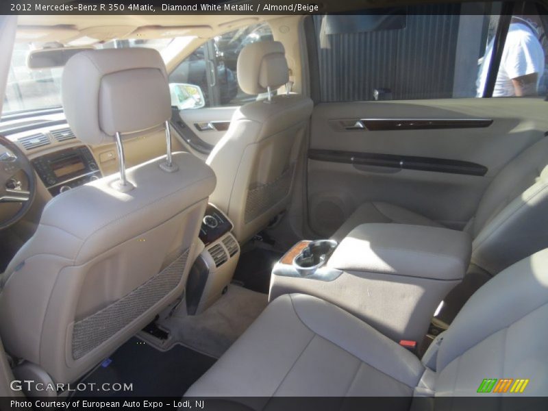 Diamond White Metallic / Almond/Beige 2012 Mercedes-Benz R 350 4Matic