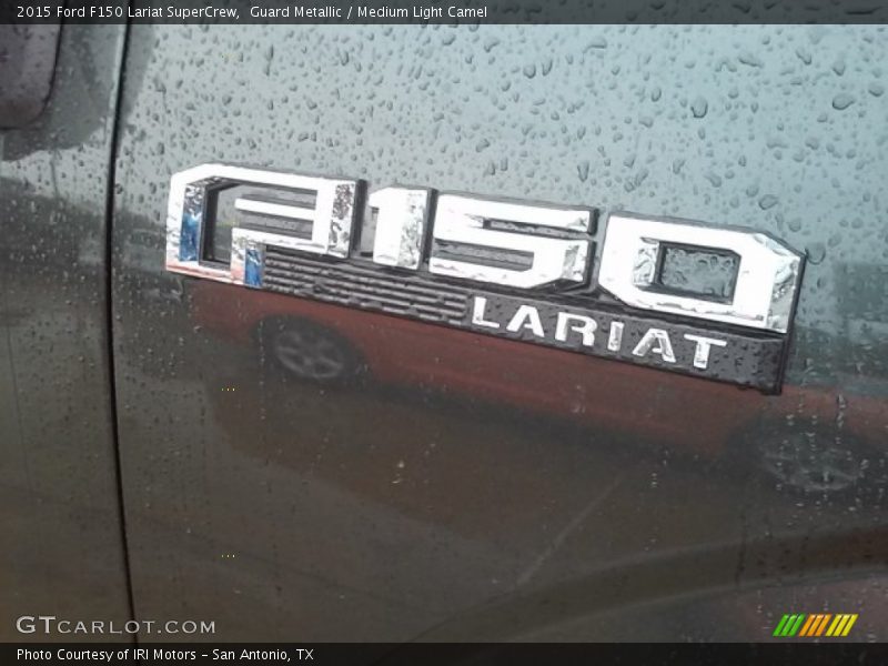Guard Metallic / Medium Light Camel 2015 Ford F150 Lariat SuperCrew
