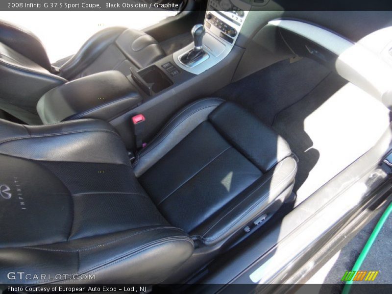 Black Obsidian / Graphite 2008 Infiniti G 37 S Sport Coupe