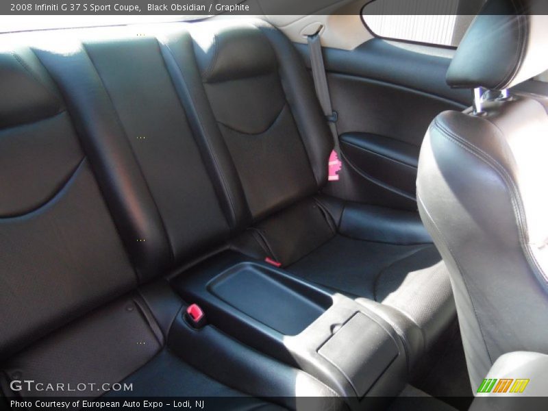 Black Obsidian / Graphite 2008 Infiniti G 37 S Sport Coupe