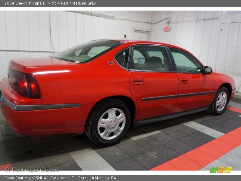 Victory Red / Medium Gray 2004 Chevrolet Impala