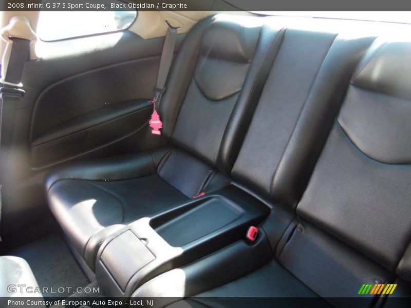 Black Obsidian / Graphite 2008 Infiniti G 37 S Sport Coupe