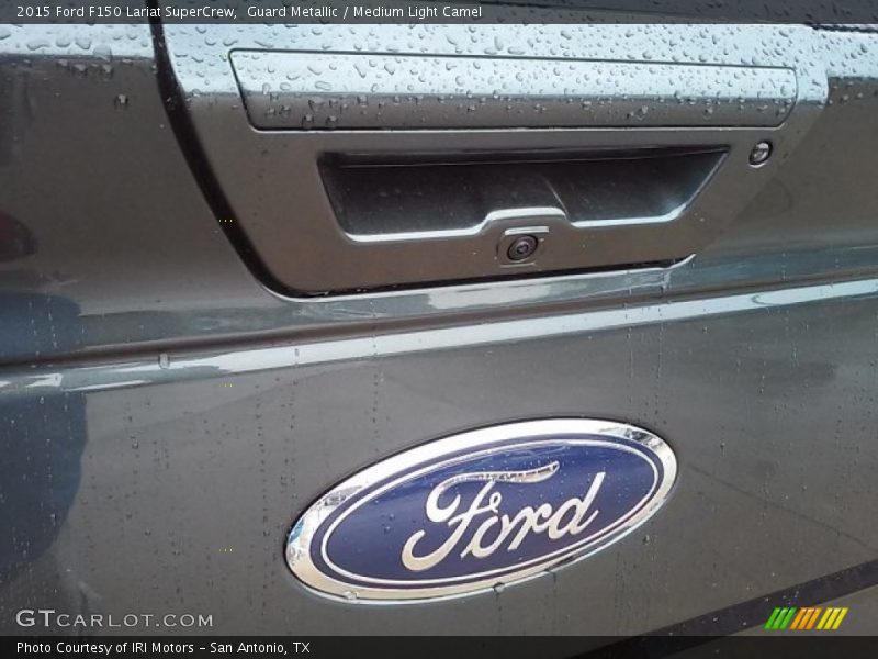 Guard Metallic / Medium Light Camel 2015 Ford F150 Lariat SuperCrew