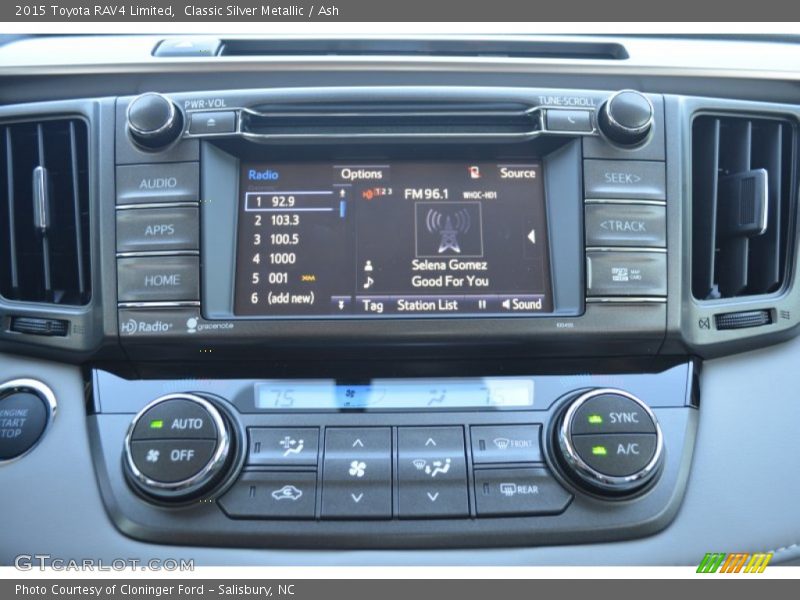 Classic Silver Metallic / Ash 2015 Toyota RAV4 Limited