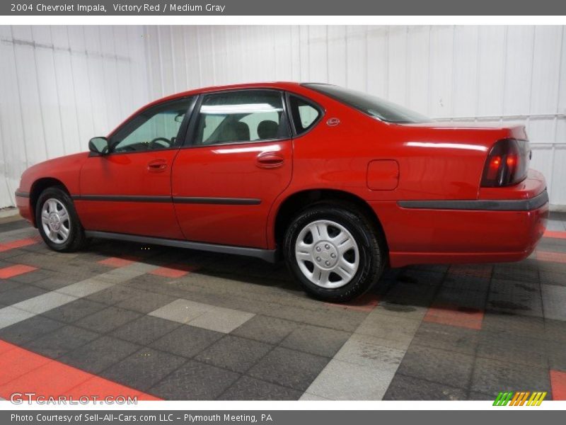 Victory Red / Medium Gray 2004 Chevrolet Impala