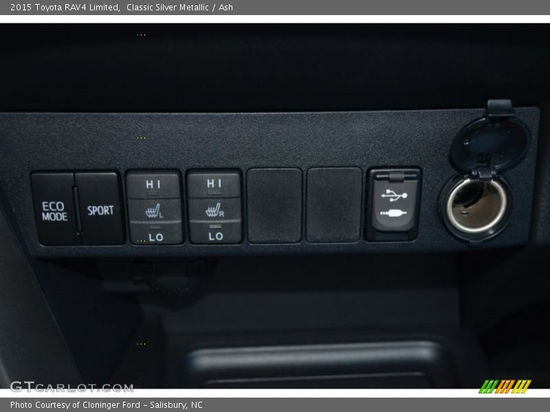 Classic Silver Metallic / Ash 2015 Toyota RAV4 Limited