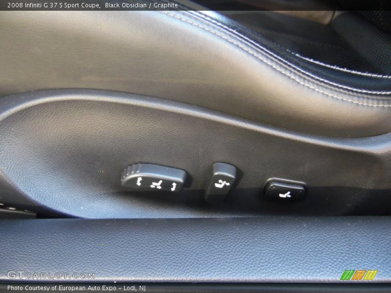 Black Obsidian / Graphite 2008 Infiniti G 37 S Sport Coupe