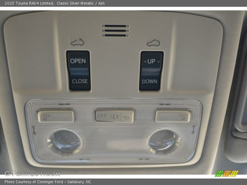 Classic Silver Metallic / Ash 2015 Toyota RAV4 Limited