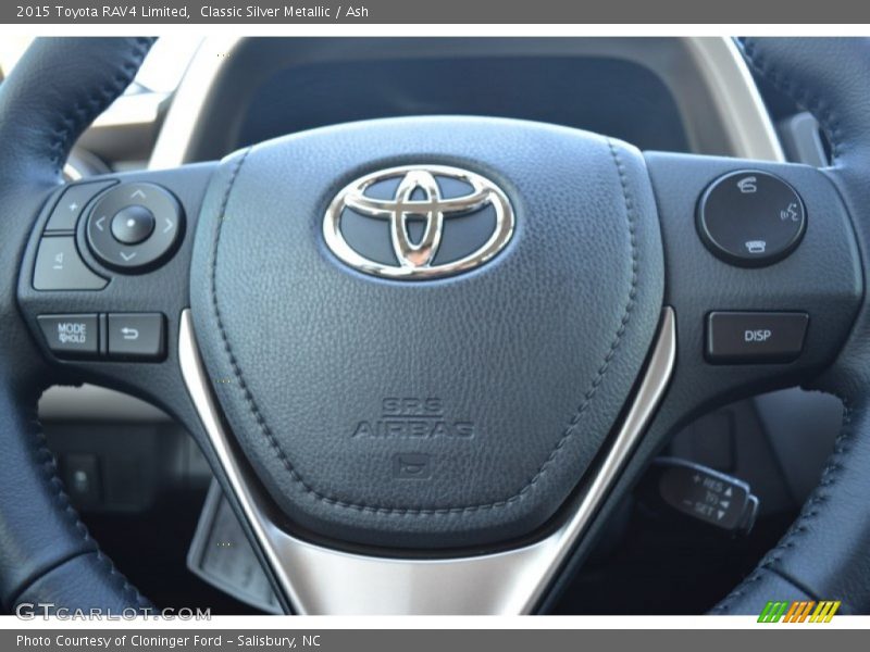 Classic Silver Metallic / Ash 2015 Toyota RAV4 Limited