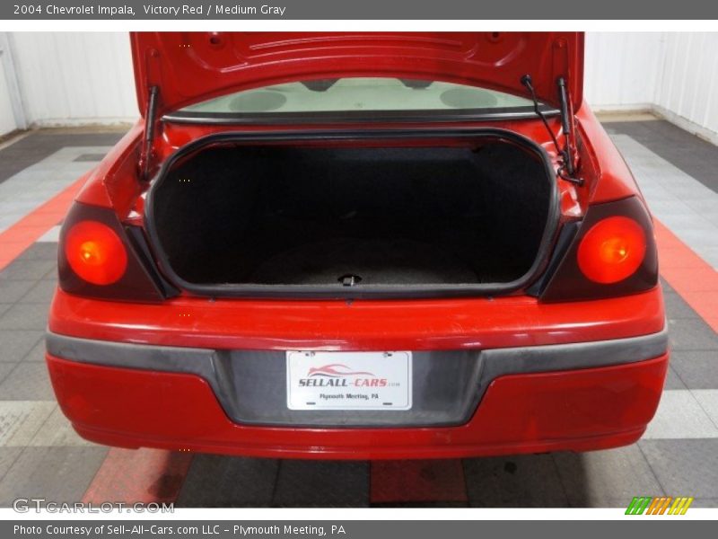 Victory Red / Medium Gray 2004 Chevrolet Impala