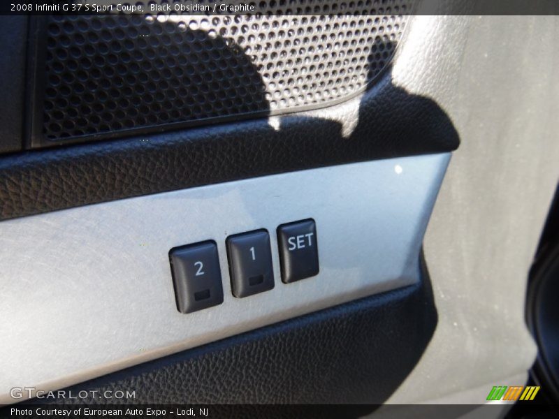 Black Obsidian / Graphite 2008 Infiniti G 37 S Sport Coupe