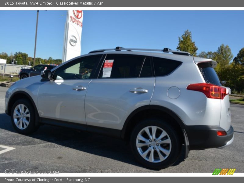 Classic Silver Metallic / Ash 2015 Toyota RAV4 Limited