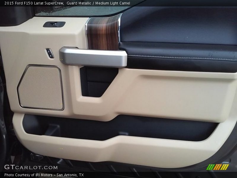 Guard Metallic / Medium Light Camel 2015 Ford F150 Lariat SuperCrew