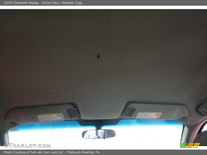 Victory Red / Medium Gray 2004 Chevrolet Impala