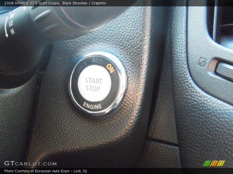 Black Obsidian / Graphite 2008 Infiniti G 37 S Sport Coupe