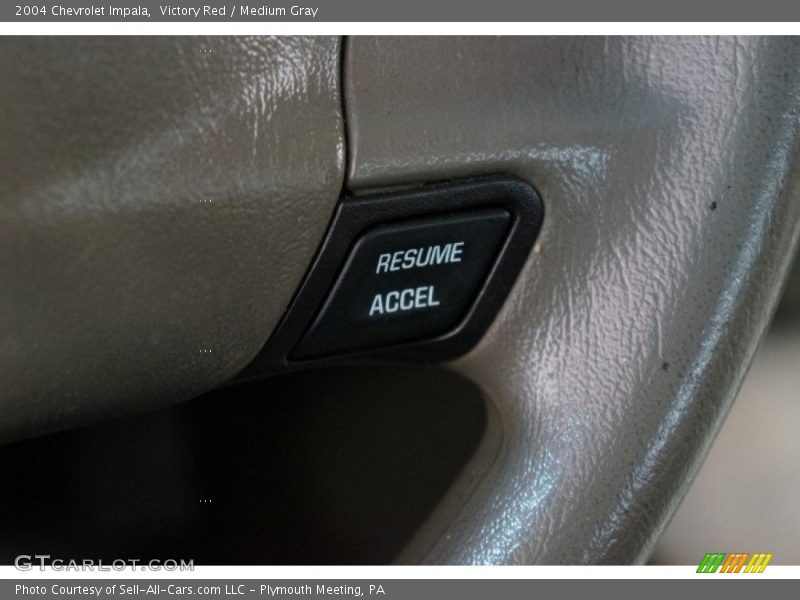 Victory Red / Medium Gray 2004 Chevrolet Impala