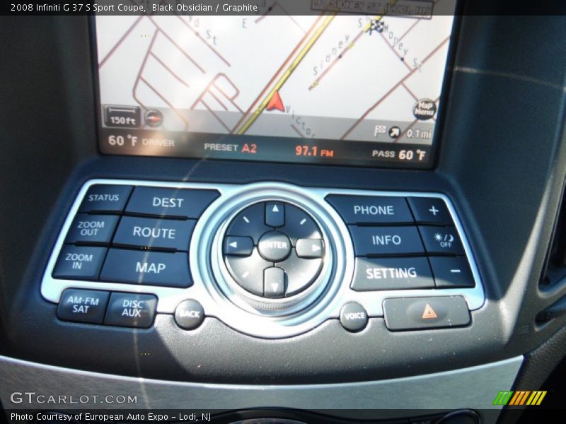 Black Obsidian / Graphite 2008 Infiniti G 37 S Sport Coupe