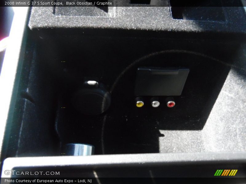 Black Obsidian / Graphite 2008 Infiniti G 37 S Sport Coupe
