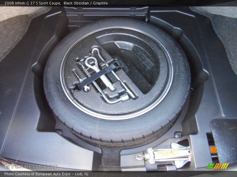 Black Obsidian / Graphite 2008 Infiniti G 37 S Sport Coupe