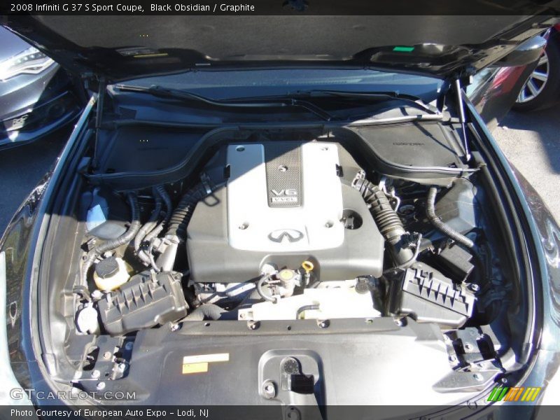 Black Obsidian / Graphite 2008 Infiniti G 37 S Sport Coupe