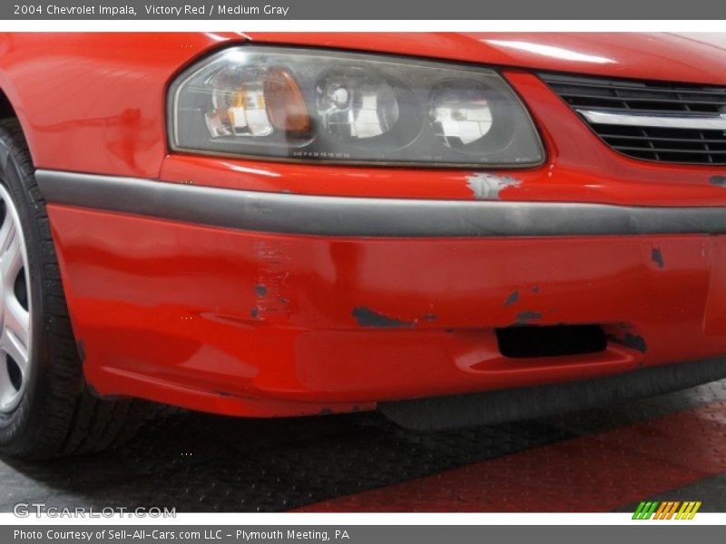 Victory Red / Medium Gray 2004 Chevrolet Impala