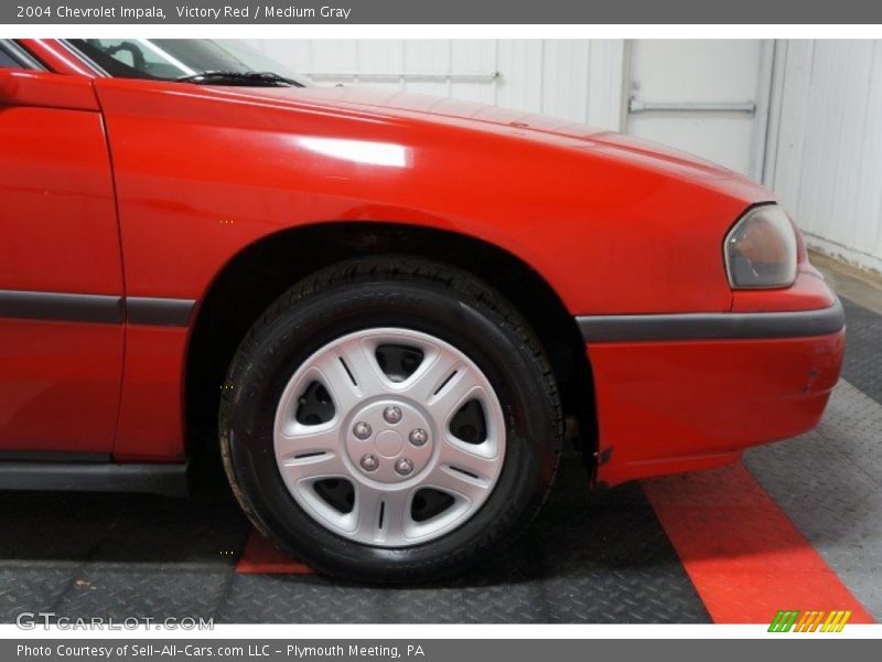 Victory Red / Medium Gray 2004 Chevrolet Impala