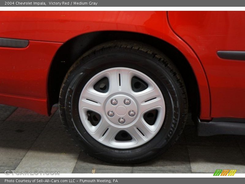 Victory Red / Medium Gray 2004 Chevrolet Impala