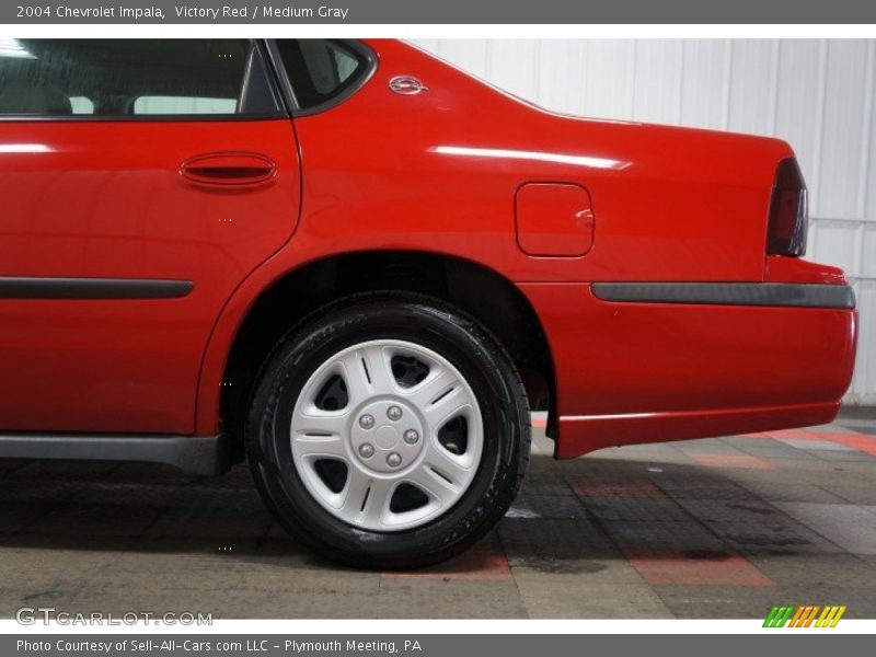 Victory Red / Medium Gray 2004 Chevrolet Impala