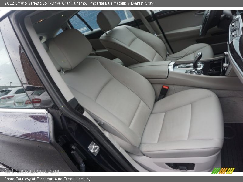 Imperial Blue Metallic / Everest Gray 2012 BMW 5 Series 535i xDrive Gran Turismo