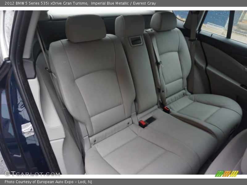 Imperial Blue Metallic / Everest Gray 2012 BMW 5 Series 535i xDrive Gran Turismo