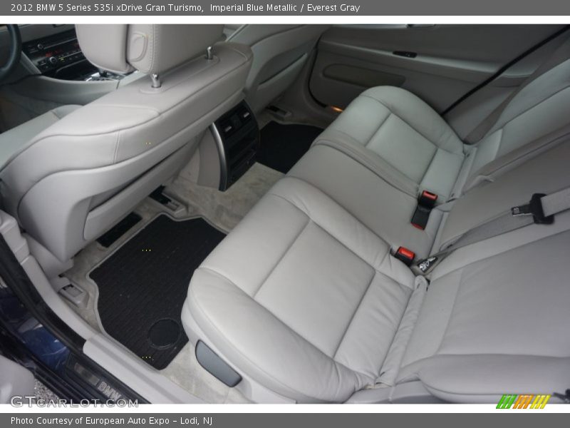Imperial Blue Metallic / Everest Gray 2012 BMW 5 Series 535i xDrive Gran Turismo