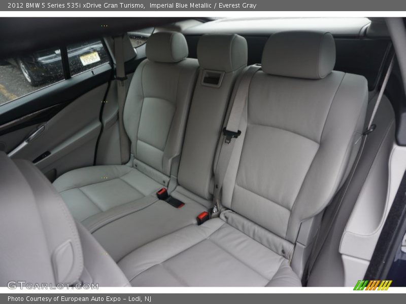 Imperial Blue Metallic / Everest Gray 2012 BMW 5 Series 535i xDrive Gran Turismo