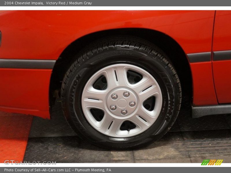 Victory Red / Medium Gray 2004 Chevrolet Impala
