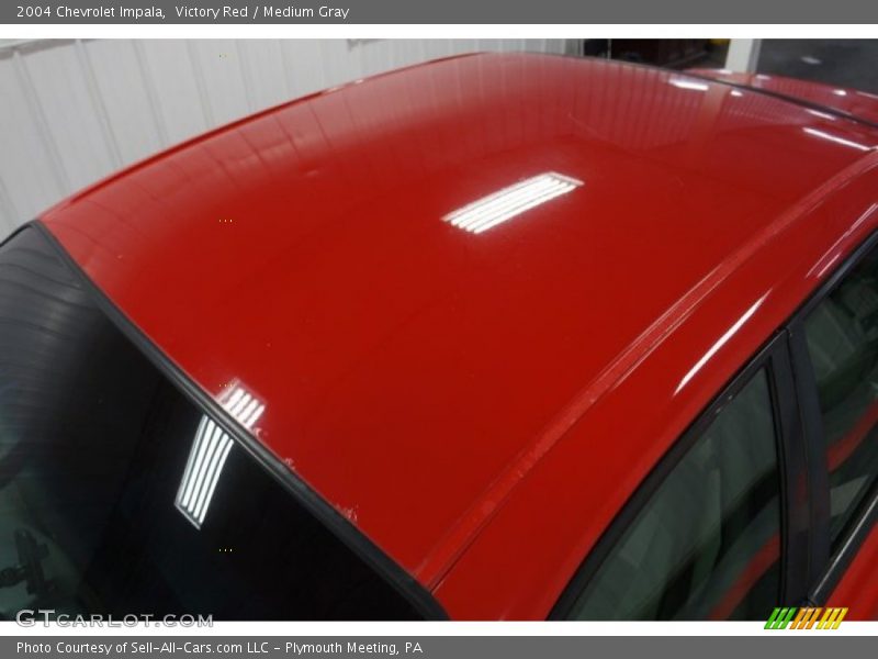 Victory Red / Medium Gray 2004 Chevrolet Impala