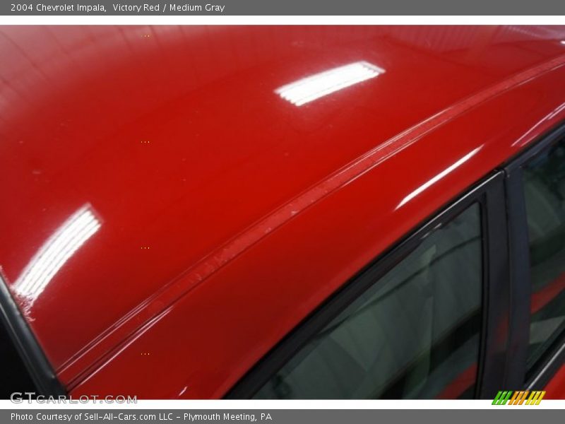 Victory Red / Medium Gray 2004 Chevrolet Impala