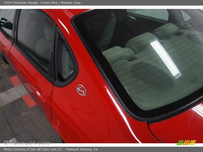 Victory Red / Medium Gray 2004 Chevrolet Impala
