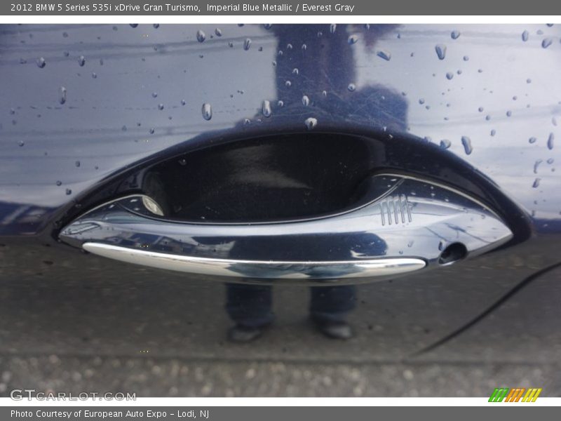 Imperial Blue Metallic / Everest Gray 2012 BMW 5 Series 535i xDrive Gran Turismo