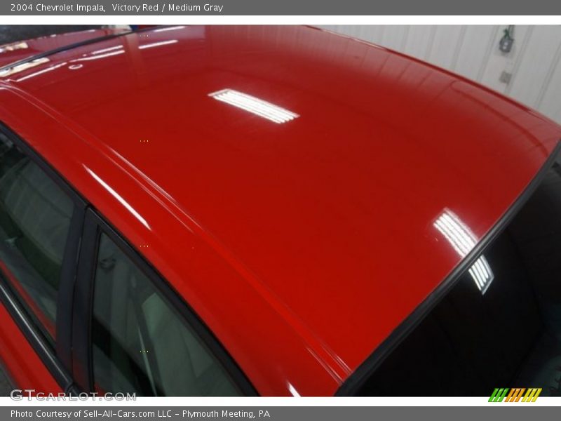 Victory Red / Medium Gray 2004 Chevrolet Impala