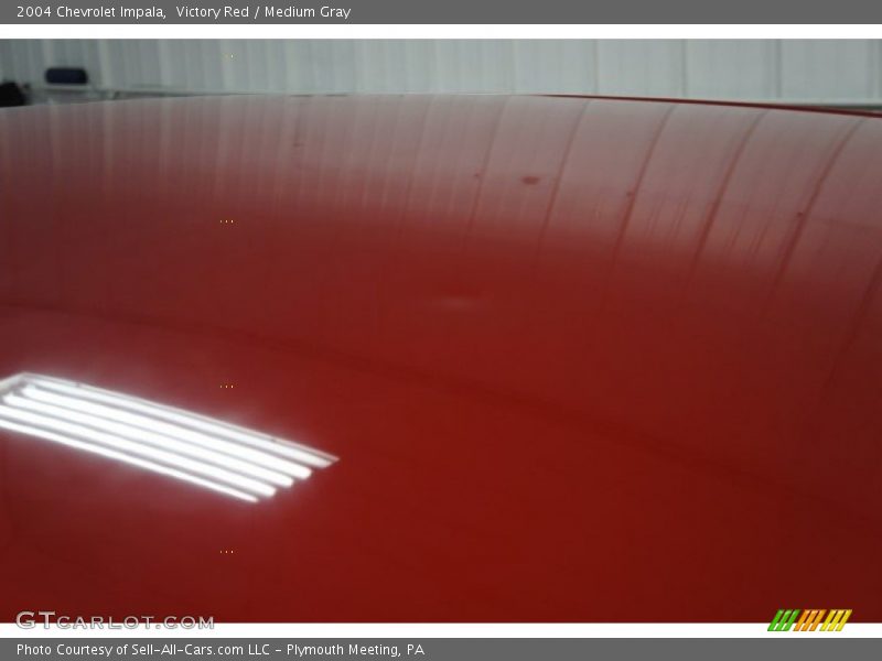 Victory Red / Medium Gray 2004 Chevrolet Impala