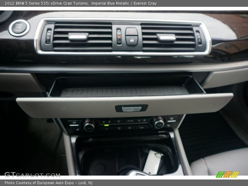 Imperial Blue Metallic / Everest Gray 2012 BMW 5 Series 535i xDrive Gran Turismo