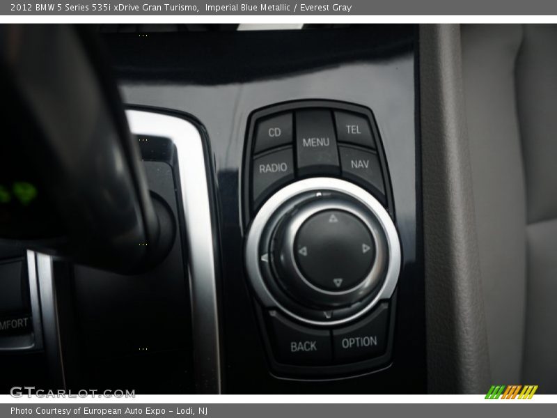 Imperial Blue Metallic / Everest Gray 2012 BMW 5 Series 535i xDrive Gran Turismo