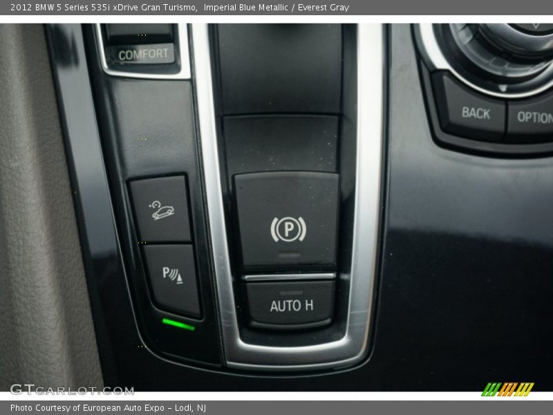 Imperial Blue Metallic / Everest Gray 2012 BMW 5 Series 535i xDrive Gran Turismo
