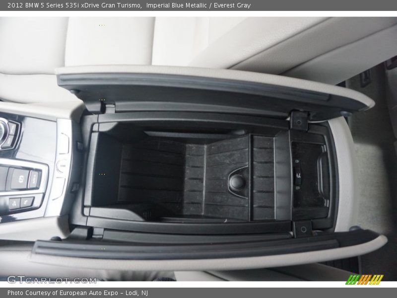 Imperial Blue Metallic / Everest Gray 2012 BMW 5 Series 535i xDrive Gran Turismo
