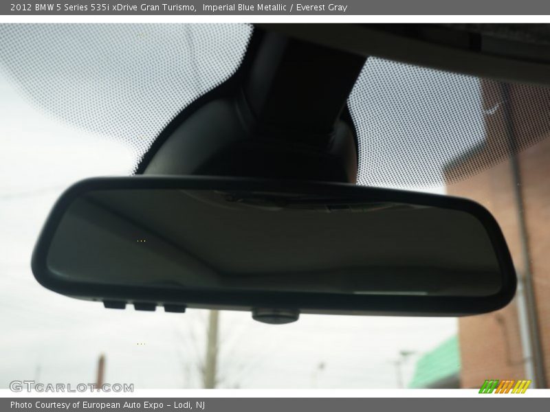 Imperial Blue Metallic / Everest Gray 2012 BMW 5 Series 535i xDrive Gran Turismo