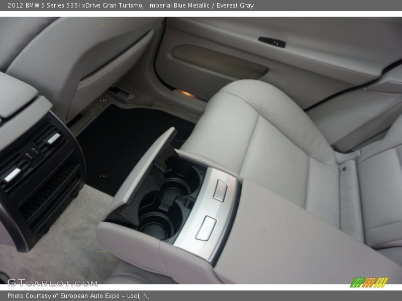 Imperial Blue Metallic / Everest Gray 2012 BMW 5 Series 535i xDrive Gran Turismo