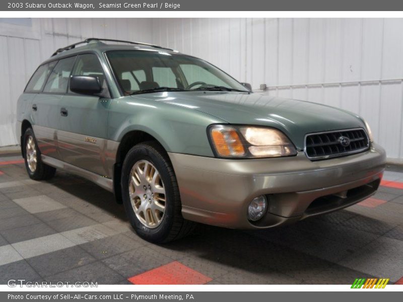 Front 3/4 View of 2003 Outback Wagon