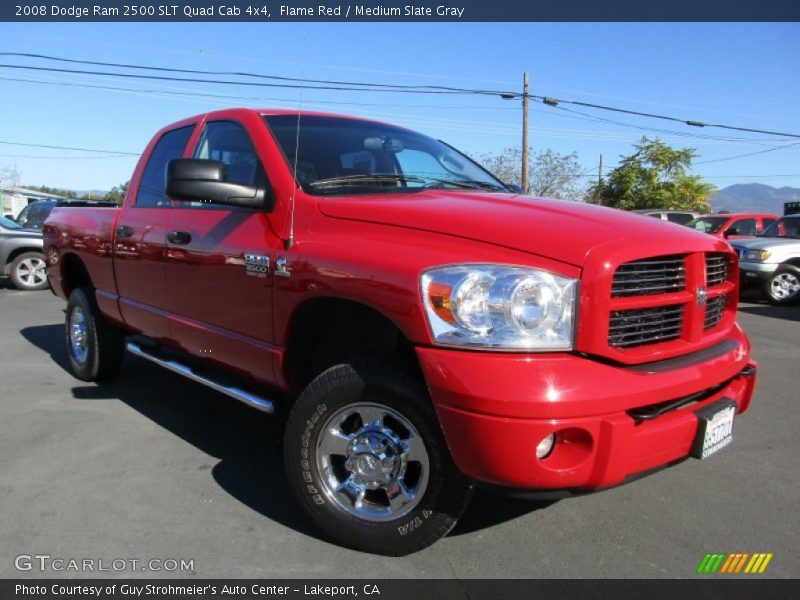 Front 3/4 View of 2008 Ram 2500 SLT Quad Cab 4x4